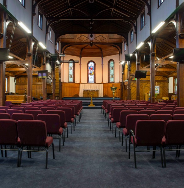 Web Resized Alloyfold Church Chair Enclosed Back