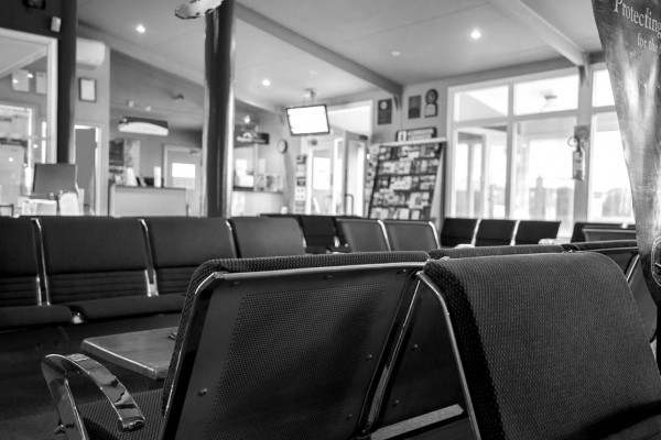 Merimbula Airport Waiting Seating