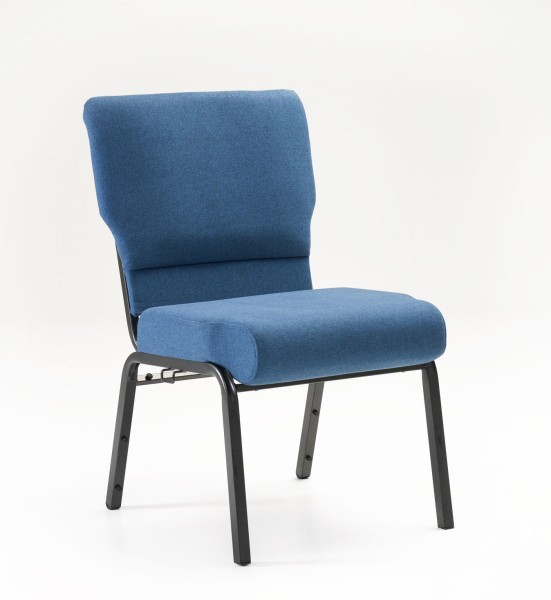 Church Chair Blue Quarter Front Cropped